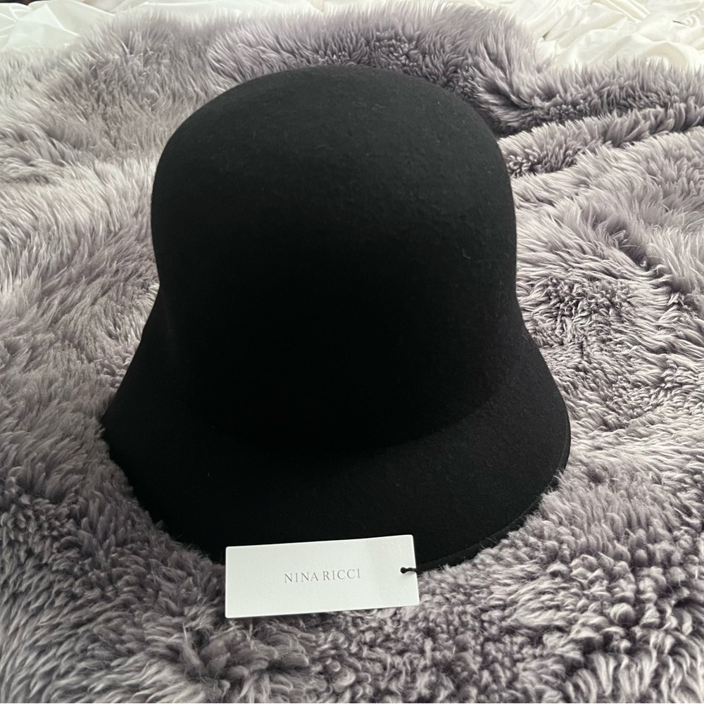 Nina Ricci Black Women's Hat - Picture 2 of 10